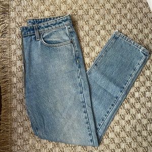 CARMAR Straight Leg Zipper Jeans
